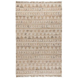 Camille Geometric Area Rug in Light Brown/Beige
