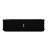 Black Vintage Tv Stand With Sliding Wood Slats For 75-inch Tvs, Style Cabinet Drawer And Cable Management, Grain Media Console Primary Living Space Decor Doors Rustic Design, Fluted Room