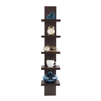 Wyaconda 5 Tier Column Wall Shelf