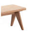 Banc en rotin sans dossier