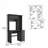 Jexton Computer Desk with Hutch and Storage Shelves – Home Office Desk-502200375