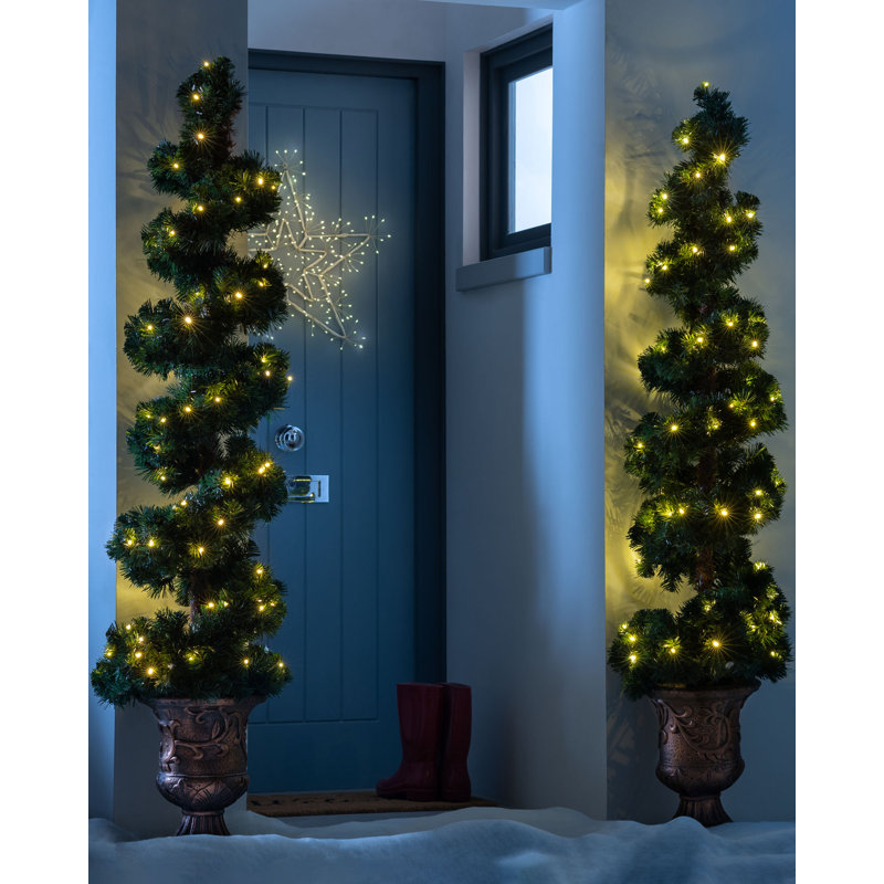 182.88cm H Lighted Artificial Christmas Tree
