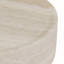 Table basse - 31,49 "- ronde - motif faux Mars - sans assemblage - pour le salon