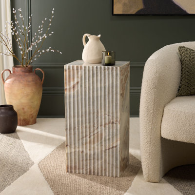 Table d'appoint en marbre Abriana