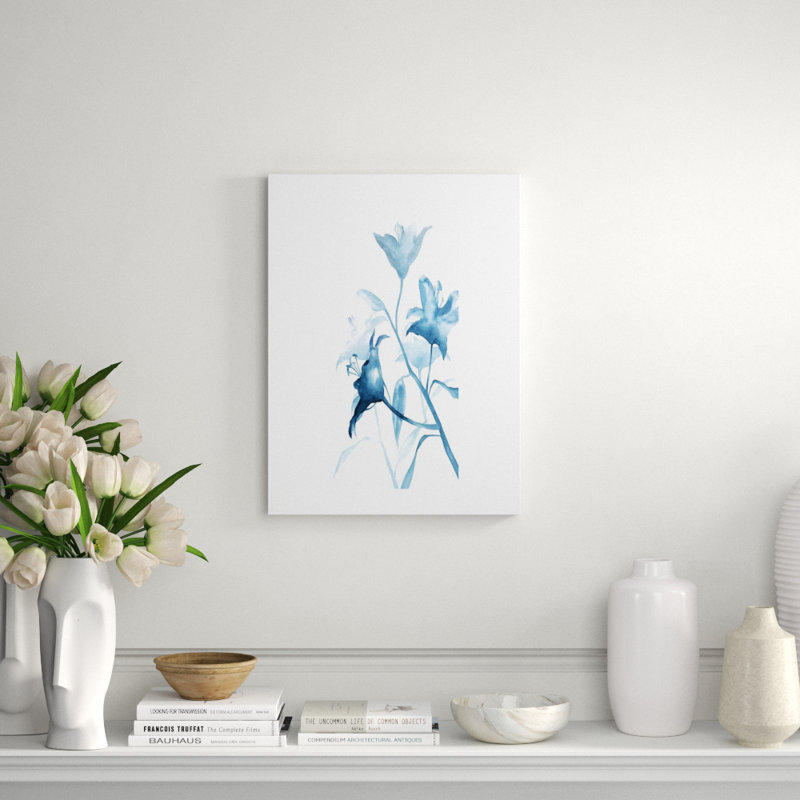 Floral Rhythm III Print by Janice Sadler, Glass Coat, 63" H x 47" W