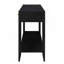 High-Quality Entryway Console Table with Vertical Stripe Drawers, Long Legs-89826114