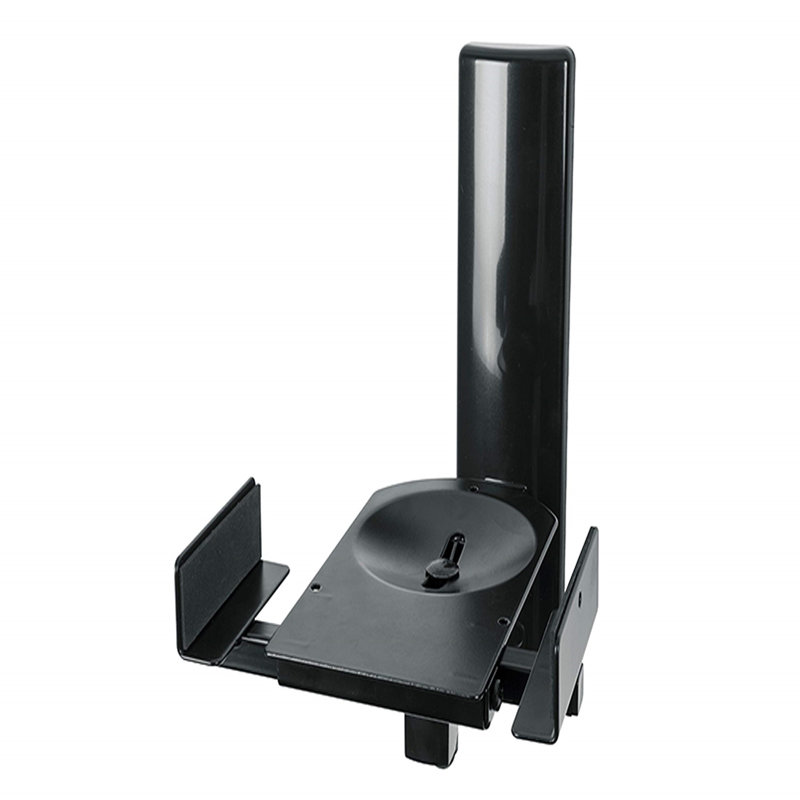29.85cm Fixed Height Speaker Stand Mount, Set Of 2, Side Clamp With Tilt And Swivel