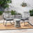 MILAN 3PC CHAT SET