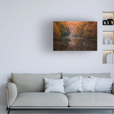 Art mural sur toile tendue - Stanislav Hricko «Sans titre» pour décoration de salon, de chambre à coucher ou de bureau - 22 x 32