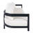 Contour 75.8" Modern Curved Outdoor Aluminum 3-Seater Sofa with Cushions-125962971
