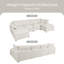 Cherryle Upholstered U-Shaped Sectional Reversible-750545683