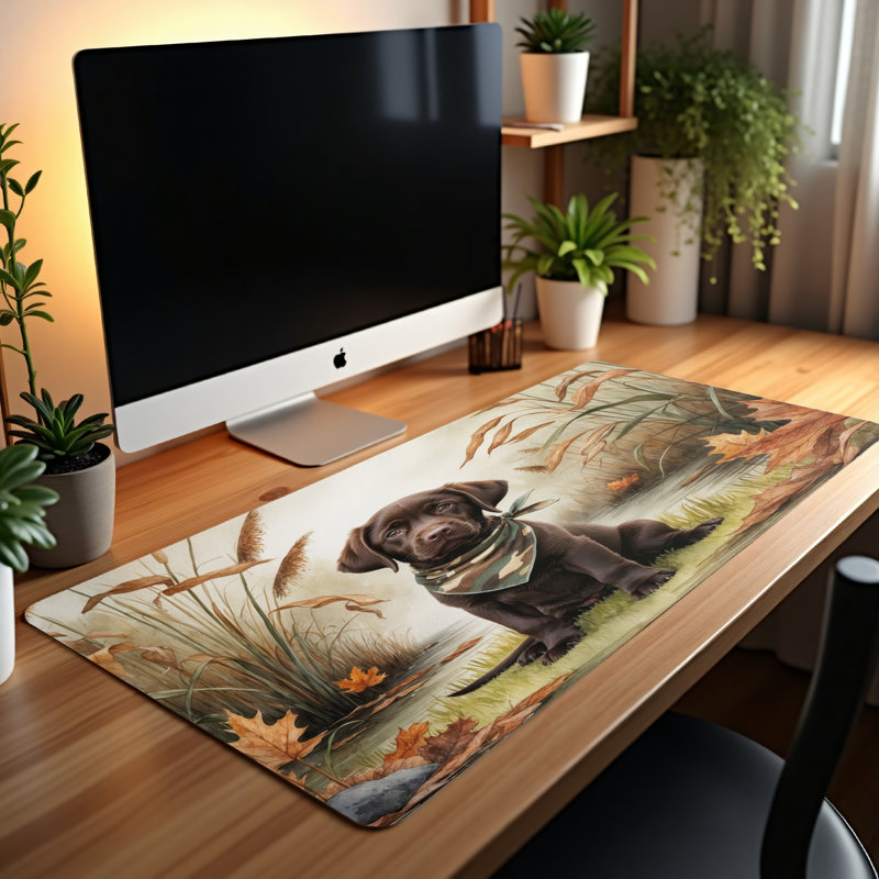 Polyester Desk Pad, 23.6x13.8