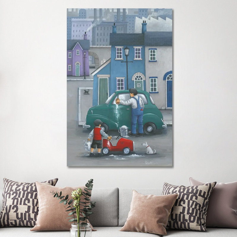 Like Father.. by Peter Adderley - Wrapped Canvas Gallery-Wrapped Canvas Giclée, 152.5 cm H x 101.5 cm W