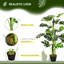 100cm Faux Ivy Plant in Cement Pot