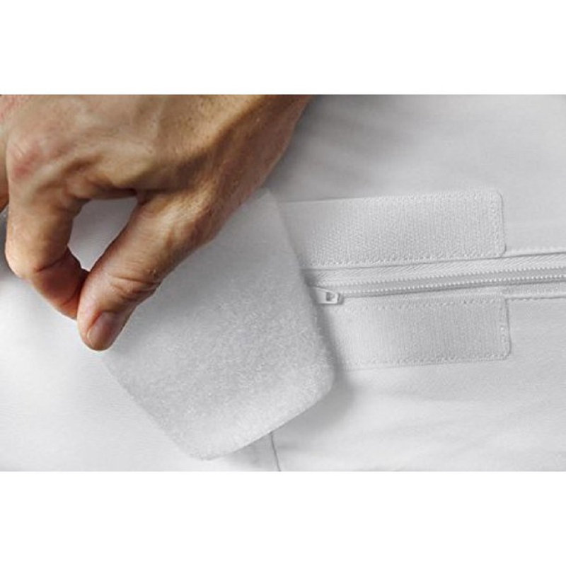 Canvey Waterproof Zipper Mattress Protector Mattress Protector Case Pack, Full