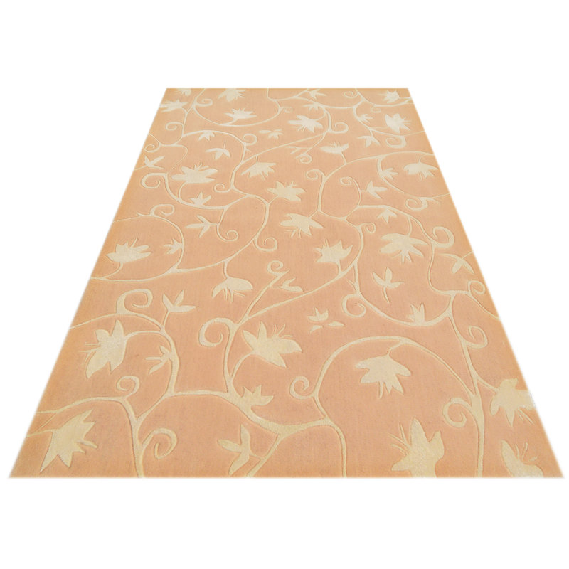 Malorca Floral Wool Hand Woven Area Rug, Rectangle 200 x 300cm