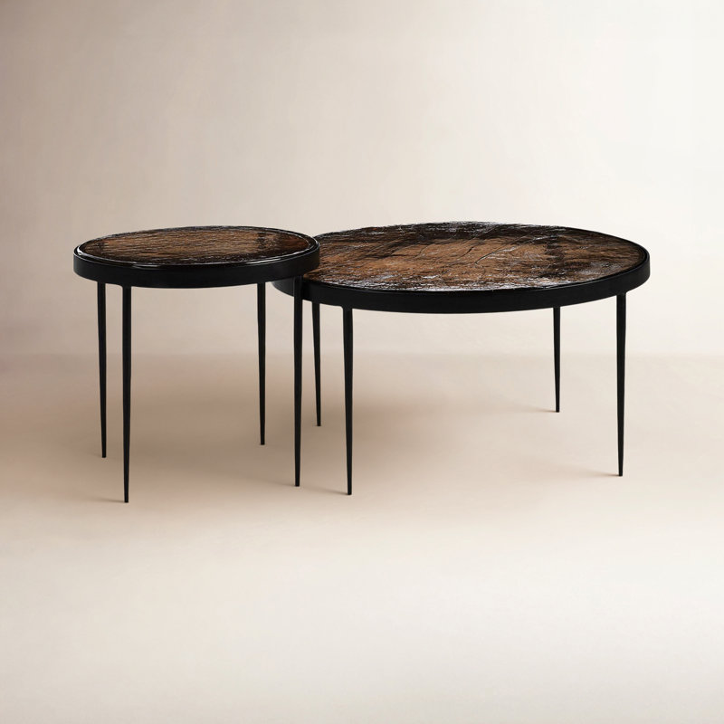 Carmen Nesting Coffee Table, Green