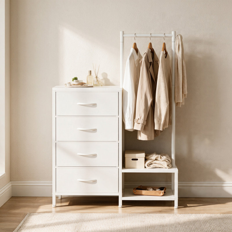 75.5 cm W Chest of 4 Drawers