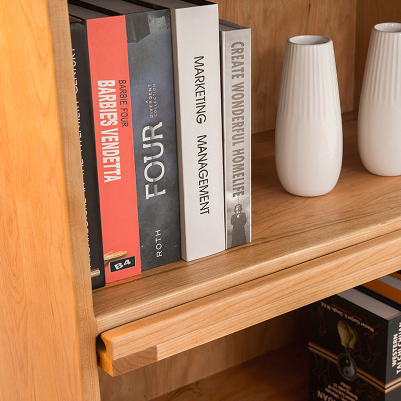 Petite bibliothèque de style nordique