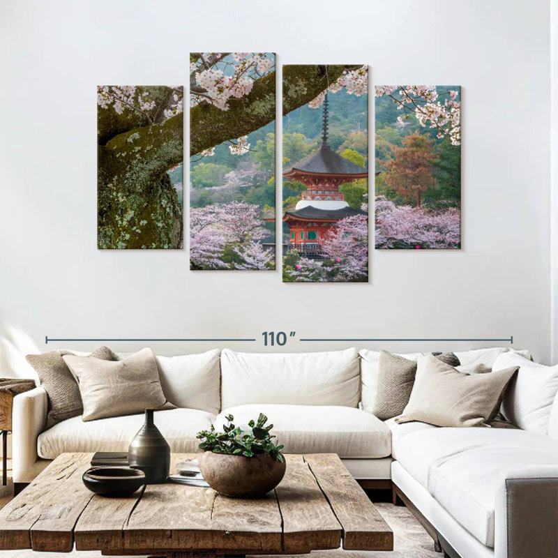 Adella Japan Scenery, 54" H x 84" W