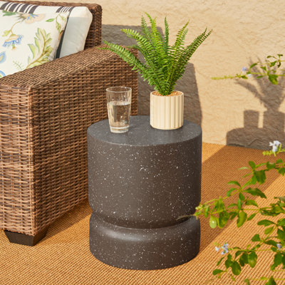 Atiana Concrete Garden Stool
