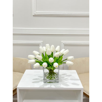 Tulip Arrangement in Vase