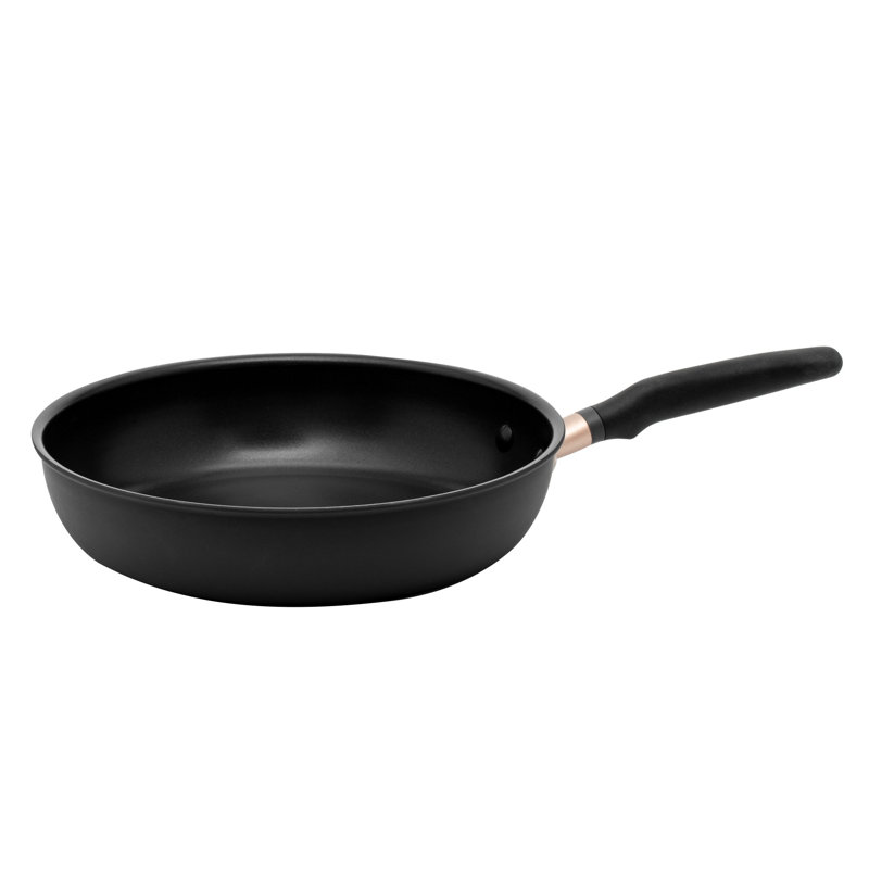 Meyer Accent induction Hard Anodised Frypan, Black, Non Stick, 28cm