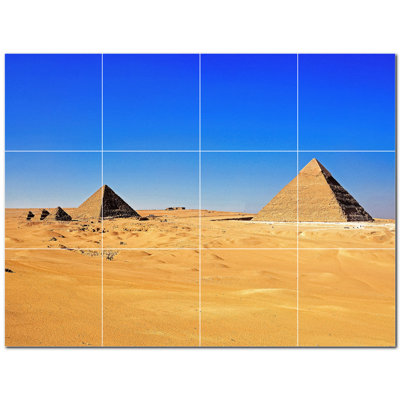 Célèbre lieux photo 12 x 12
