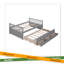 Lit de jour double avec lit gigogne simple et tiroirs-1814574712
