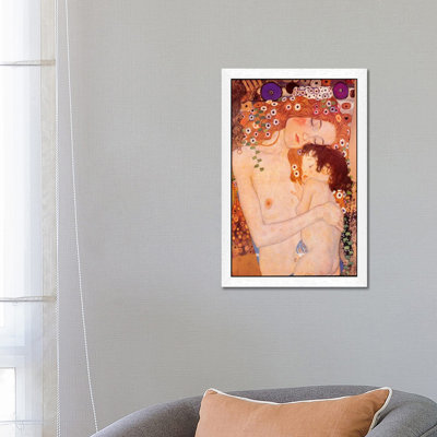 Mother And Child by Gustav Klimt - Painting on Canvas