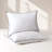 100% Organic Cotton Cover Soft Support Feather Down Pillows Set of 2-951370230