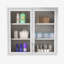 Armoire de rangement murale de style rétro
