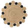 Tapis naturel / noir Adwin