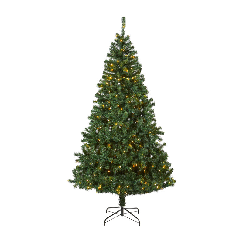 Arbre de Noël lumineux facile à installer, H 8 pi