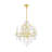 Monroe 6 - Light Dimmable Classic / Traditional Chandelier-31104612-31104634