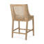 Tabouret de comptoir en bois massif 25,5 po Lonny-298617096