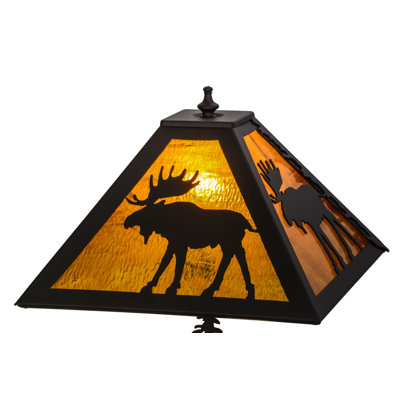 Rustic Lodge Table Lamp