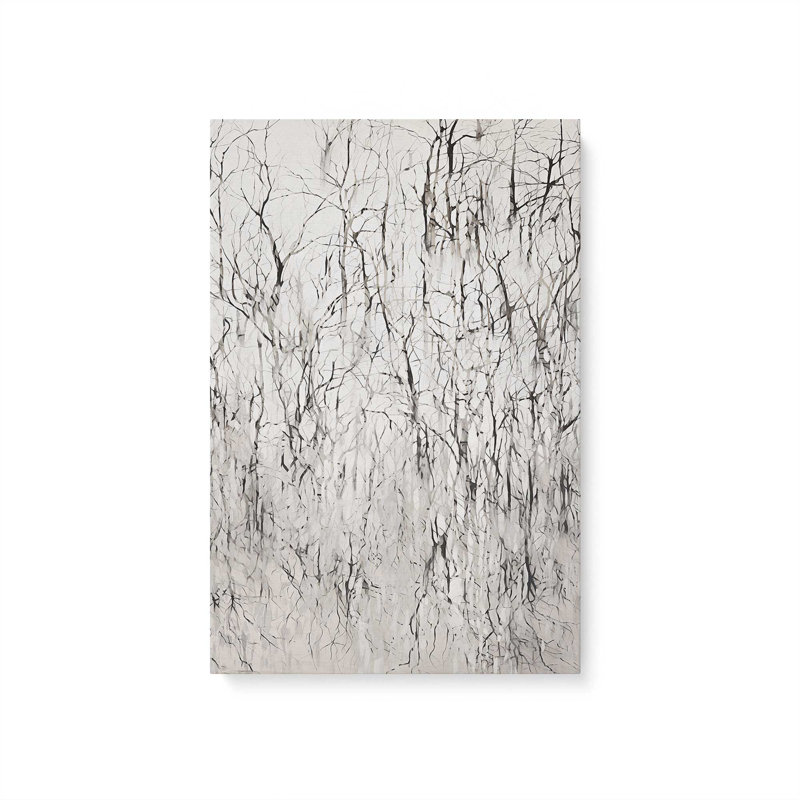 «Winter's Lace I», reproduction sur toile, H 12 po x l 8 po x P 1,25 po, Toile tendue