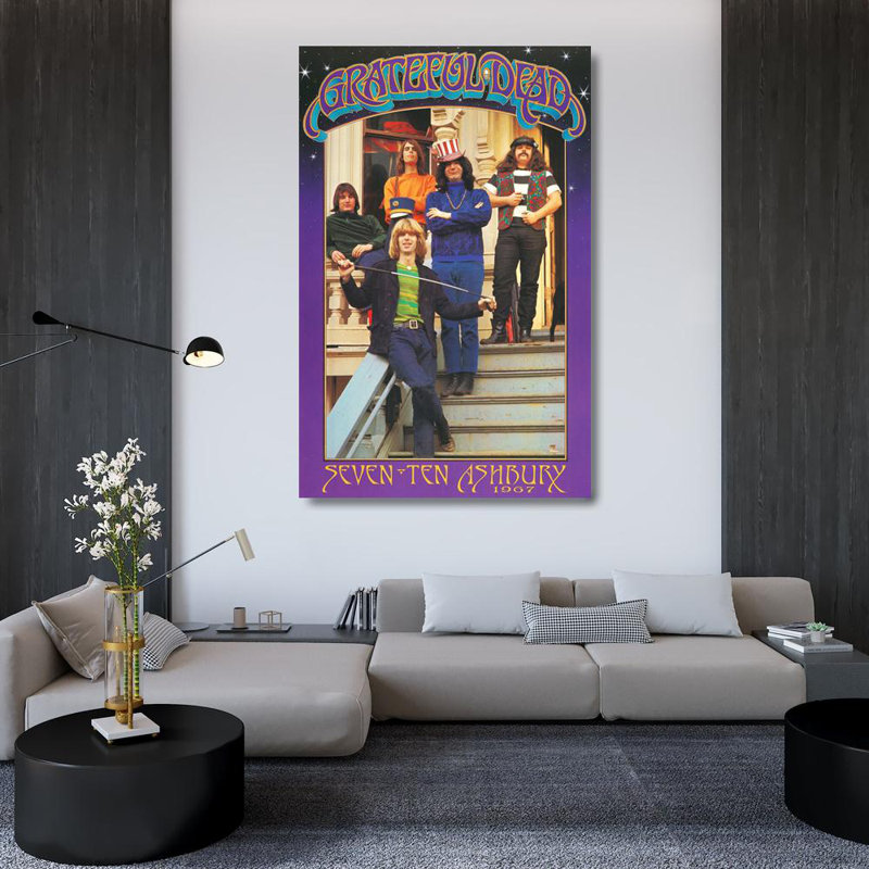 Grateful Dead - 7-10 Ashbury, H 48 po x l 31 po