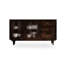 Buffet en bois de noyer foncé foncé