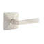 Flat Privacy (Bed & Bath) Door Lever with Square Rosette-260713129-260713128
