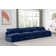 Hurmon 156'' Velvet Sofa