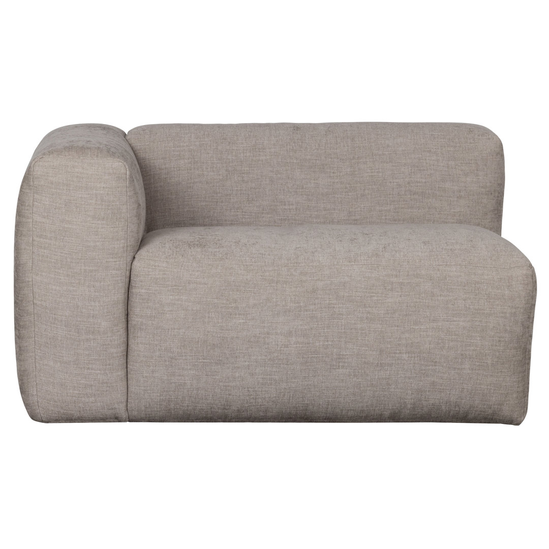 1-Sitzer Lounge-Set Yent aus Webstoff in Naturfarbe