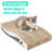 Cat Scratcher Cardboard Cat Scratch Pad With Premium Scratch Textures Design Durable Cat Scratching Pad Reversible