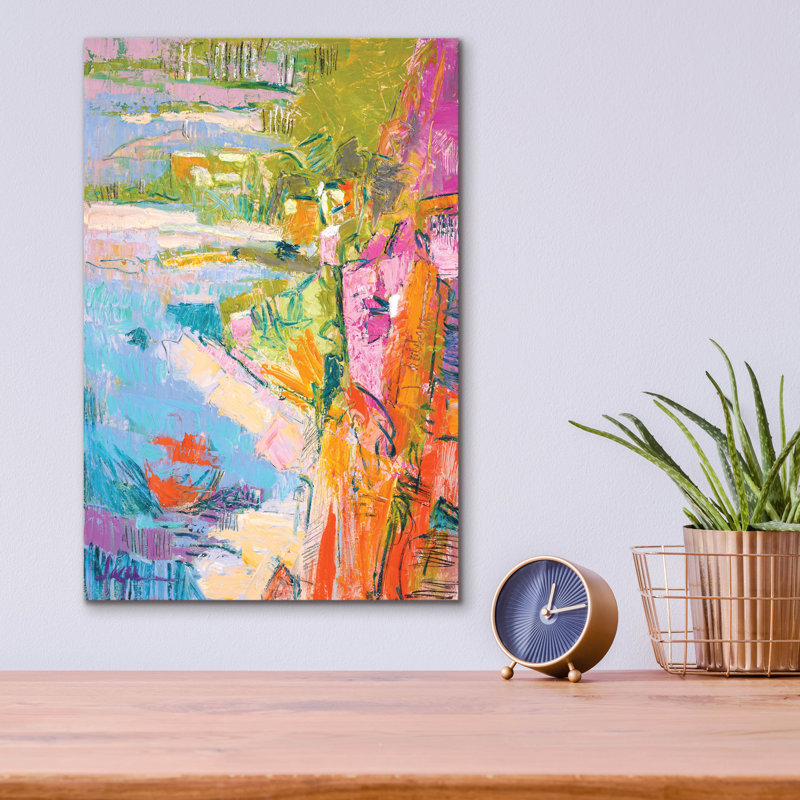  'Escapade 1' by Dorothy Fagan Acrylic Glass Wall Art, 12" x 16"