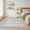 Tapis géométrique intérieur / extérieur lavable à la machine Chantille ACN2445