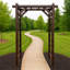 Arche de jardin moderne en aluminium-114201432