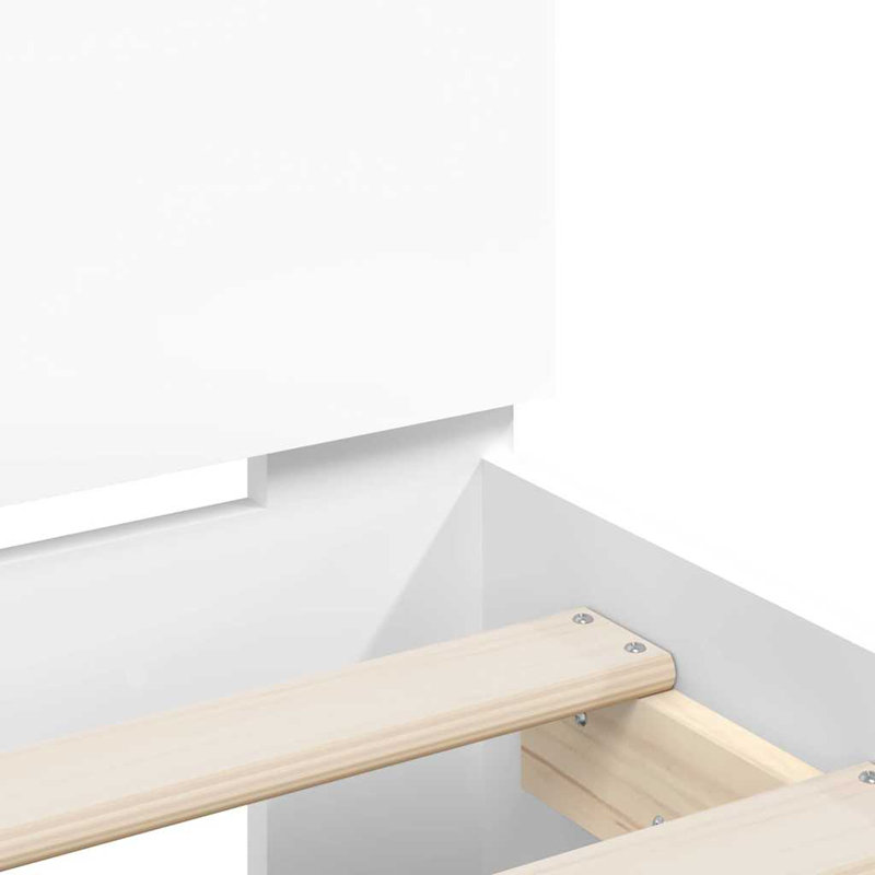 Bed, Kingsize (5'), White