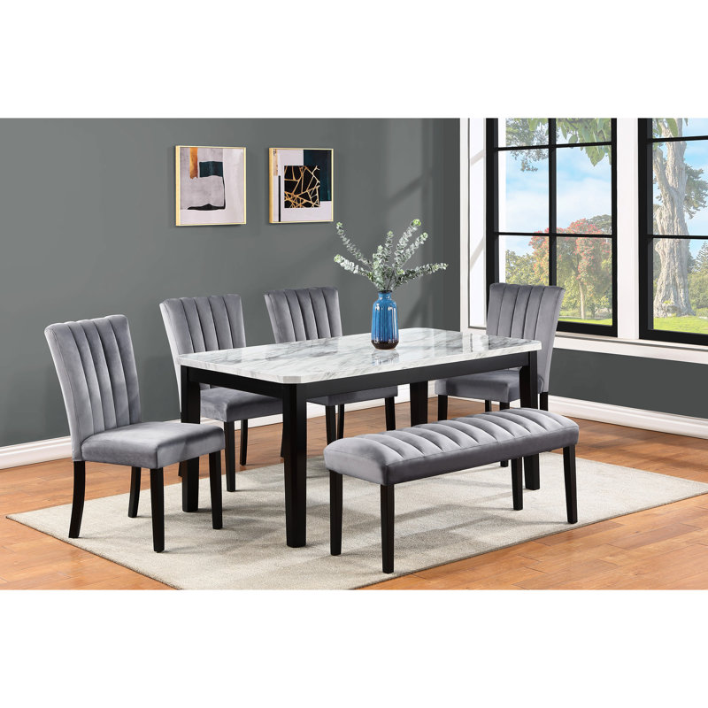 Banquette Fashion Grey Black Home