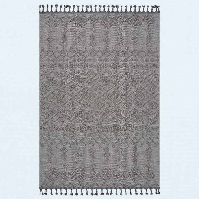 Area Rug Synthetic Fiber Stain Resistant Non-Shedding Traditional White White Medium 4' x 6'